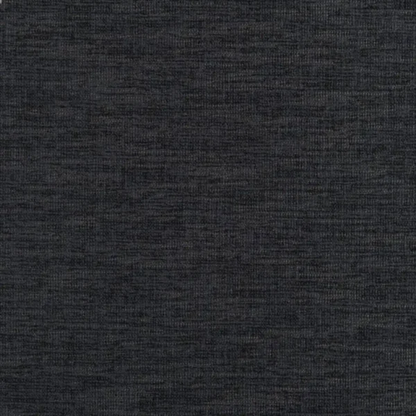 Kalutara Fabric - Raven by black-grey plain velvet-chenille fabric from Designers Guild