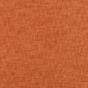 orange plain velvet-chenille fabric from Designers Guild