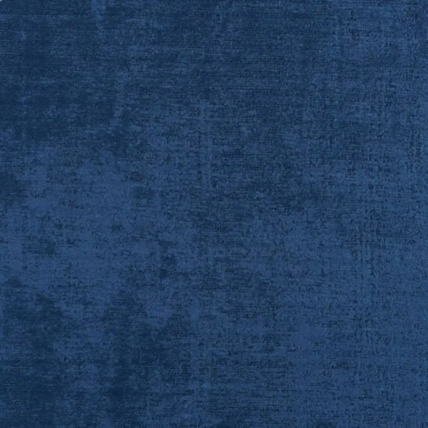 Ampara Fabric - Cobalt by blue plain velvet-chenille fabric from Designers Guild