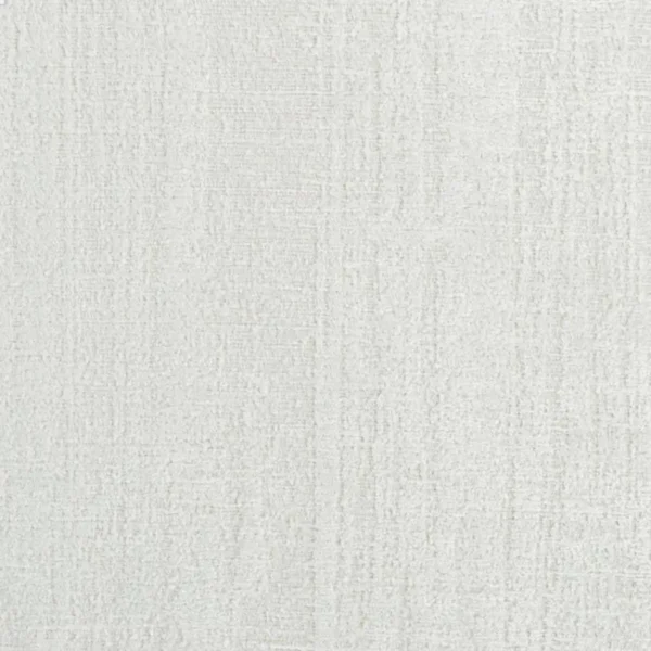 Ampara Fabric - Pearl by white plain velvet-chenille fabric from Designers Guild