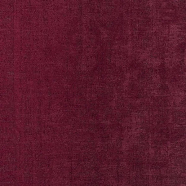red plain velvet-chenille fabric from Designers Guild