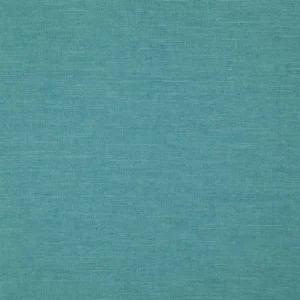 blue plain woven fabric from Designers Guild