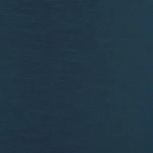 blue plain silk-satin fabric from Designers Guild