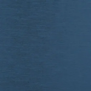 blue plain silk-satin fabric from Designers Guild