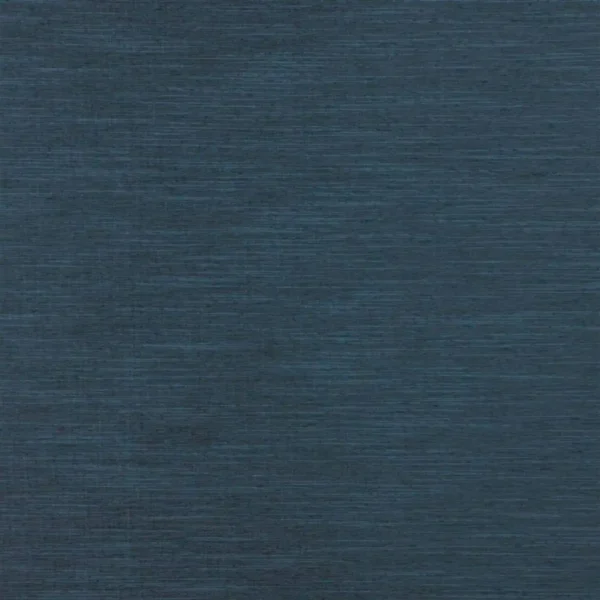 Chaviere Fabric - Cadet by blue plain silk-satin fabric from Designers Guild