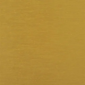 yellow plain silk-satin fabric from Designers Guild