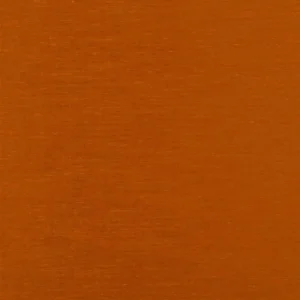 orange plain silk-satin fabric from Designers Guild