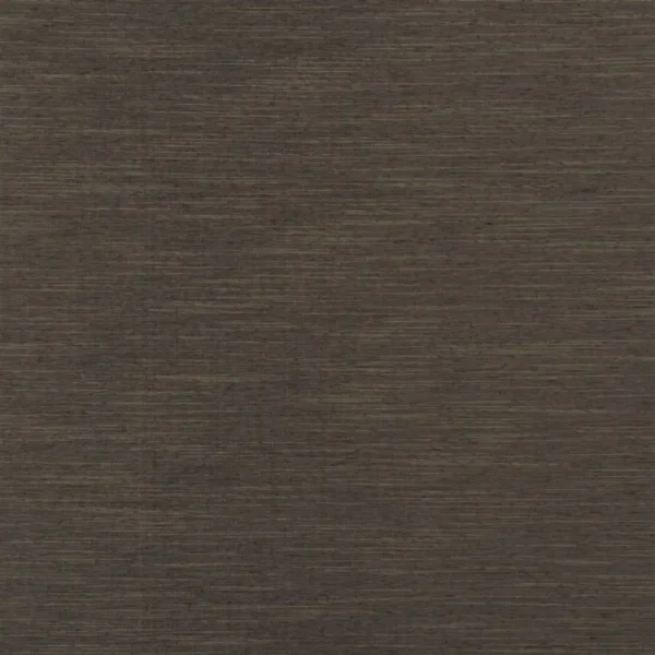 Chaviere Fabric - Espresso by brown plain silk-satin fabric from Designers Guild