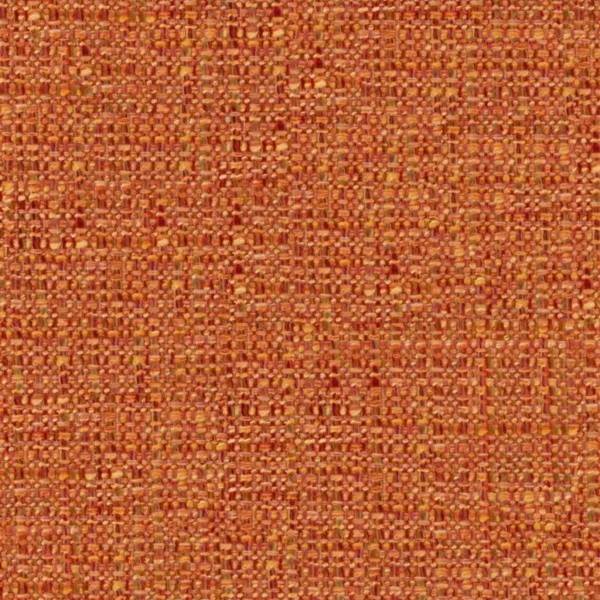 Skipton Fabric - Coral by orange plain woven fabric from Designers Guild
