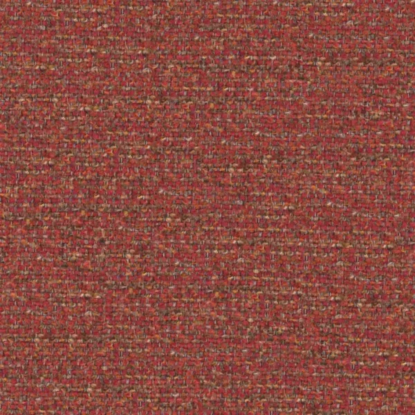 Ingleton Fabric - Pimento by pink plain woven fabric from Designers Guild