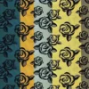 multicolour botanical embroideried fabric from Designers Guild