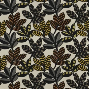multicolour botanical cotton fabric from Designers Guild