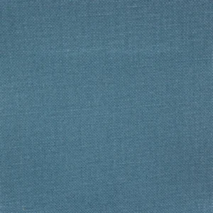 blue plain cotton fabric from Designers Guild