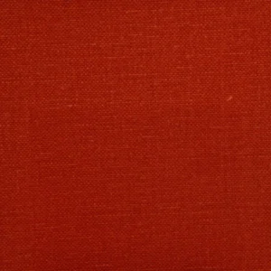 orange plain linen fabric from Designers Guild