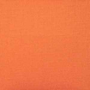 orange plain linen fabric from Designers Guild