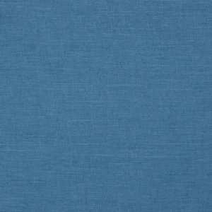 blue plain silk-satin fabric from Designers Guild