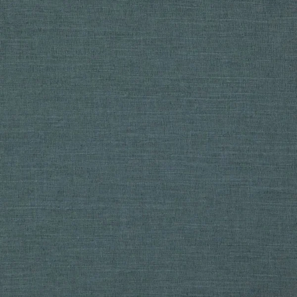blue plain silk-satin fabric from Designers Guild