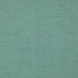 blue plain silk-satin fabric from Designers Guild