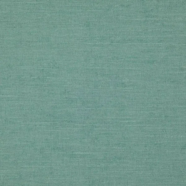Mirissa Fabric - Aqua by blue plain silk-satin fabric from Designers Guild