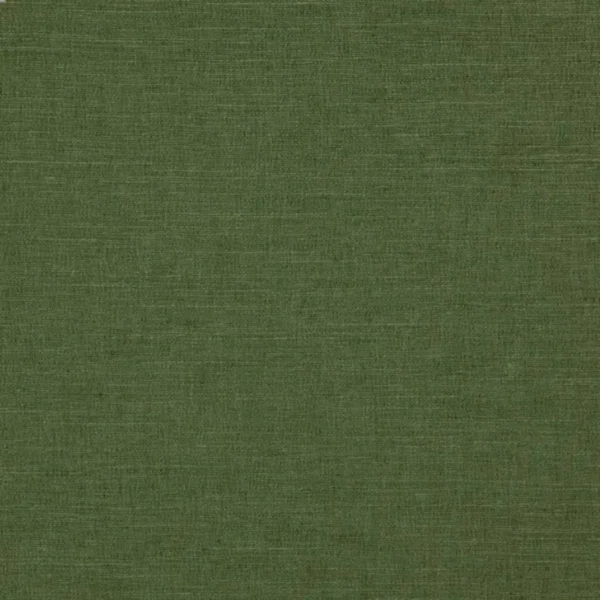 Mirissa Fabric - Moss by green plain silk-satin fabric from Designers Guild