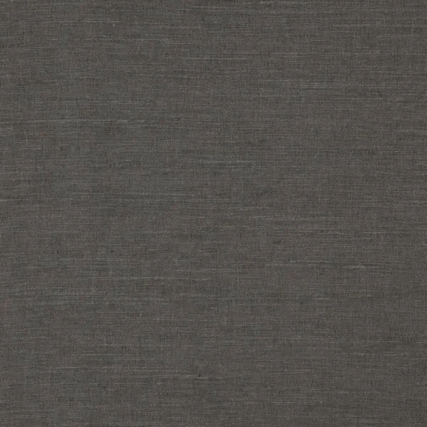 black-grey plain silk-satin fabric from Designers Guild