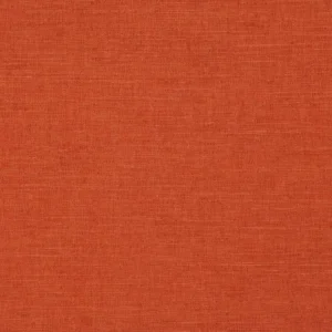 orange plain silk-satin fabric from Designers Guild