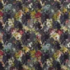 black-grey botanical velvet-chenille fabric from Designers Guild