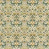 blue botanical cotton fabric from William Morris & Co