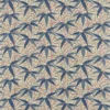 blue botanical cotton fabric from William Morris & Co