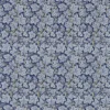 blue botanical linen fabric from William Morris & Co