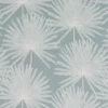 blue botanical cotton fabric from Romo