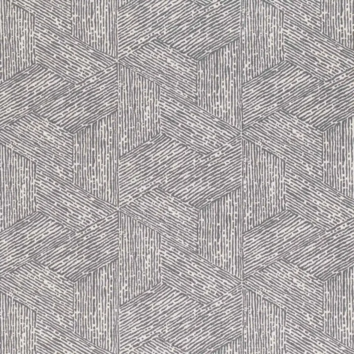 Escher Fabric - Gunmetal swatch