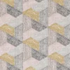multicolour geometric cotton fabric from Romo