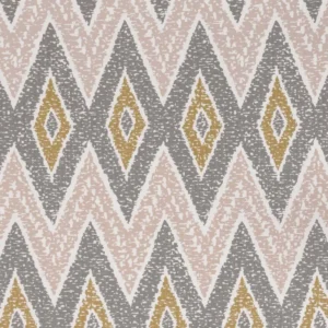 multicolour geometric cotton fabric from Romo