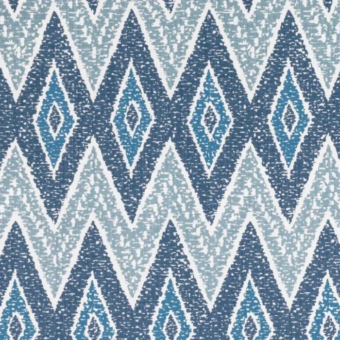 Sarouk Fabric - Buxton Blue swatch