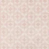 pink geometric cotton fabric from Romo
