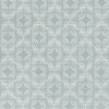 blue geometric cotton fabric from Romo