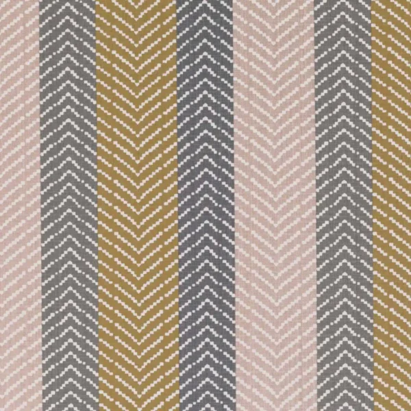 multicolour geometric cotton fabric from Romo