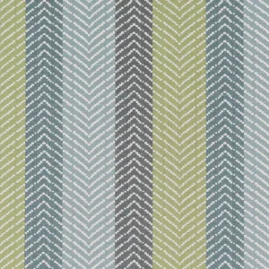 black-grey geometric cotton fabric from Romo
