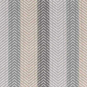 black-grey geometric cotton fabric from Romo
