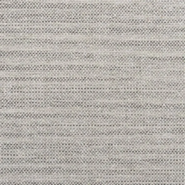 Kelso Fabric - Frost by black-grey plain woven fabric from Designers Guild