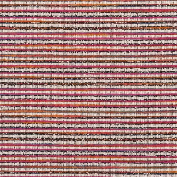 red striped cotton fabric from Designers Guild