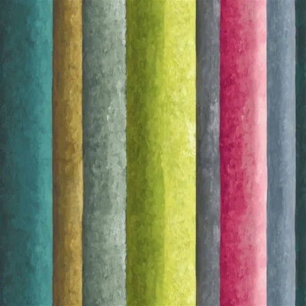 Rayure Chinoise Fabric - Alchemilla by multicolour striped printed fabric from Designers Guild