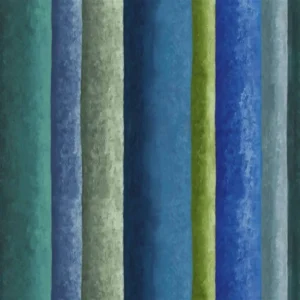 blue striped printed fabric from Designers Guild