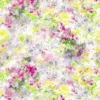 multicolour botanical cotton fabric from Designers Guild