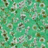 green botanical cotton fabric from Designers Guild