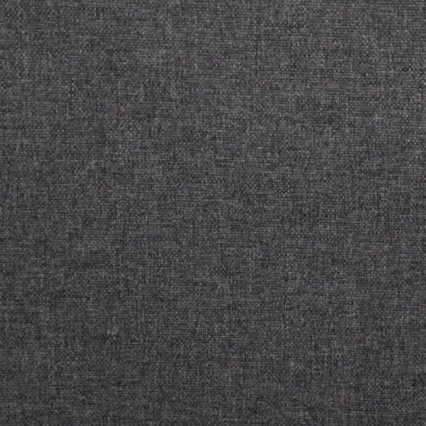 Rothesay Fabric - Smoke by black-grey plain woolen fabric from Designers Guild