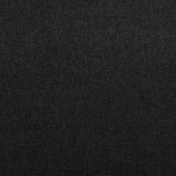Rothesay Fabric - Graphite by black-grey plain woolen fabric from Designers Guild