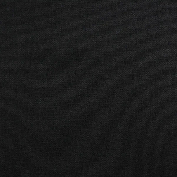 Rothesay Fabric - Charcoal by black-grey plain woolen fabric from Designers Guild