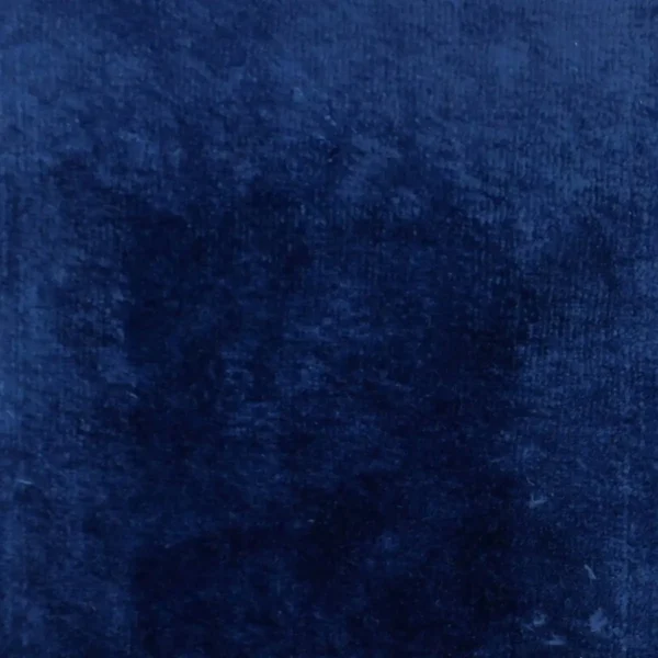 Pavia Fabric - Indigo by blue plain velvet-chenille fabric from Designers Guild